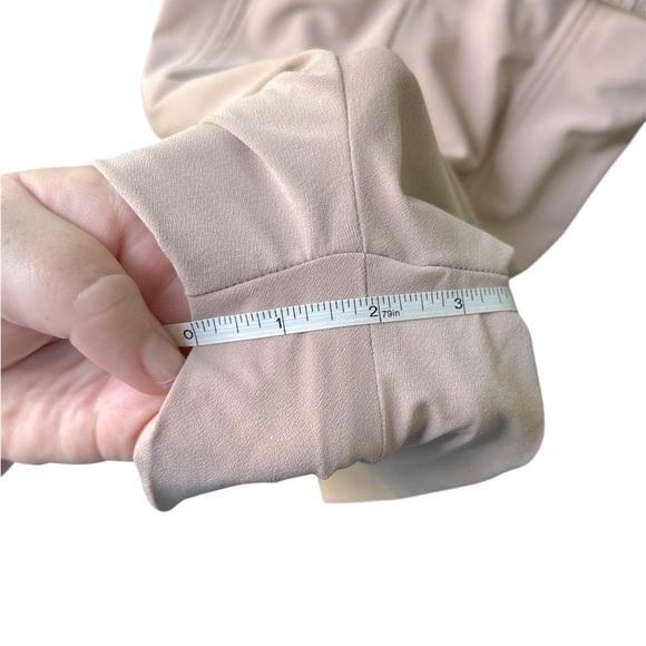 Mistress Rocks Shorts Romper with short sleeve crop top size medium in pale pink - Picture 11 of 13